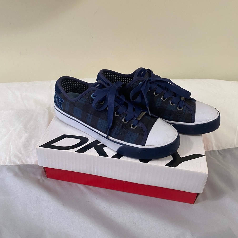 DKNY Plaid Sneakers